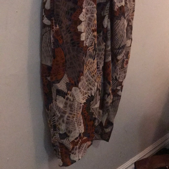 Floral Fall Pattern H&M Cocktail | Party Dress - Picture 4 of 6